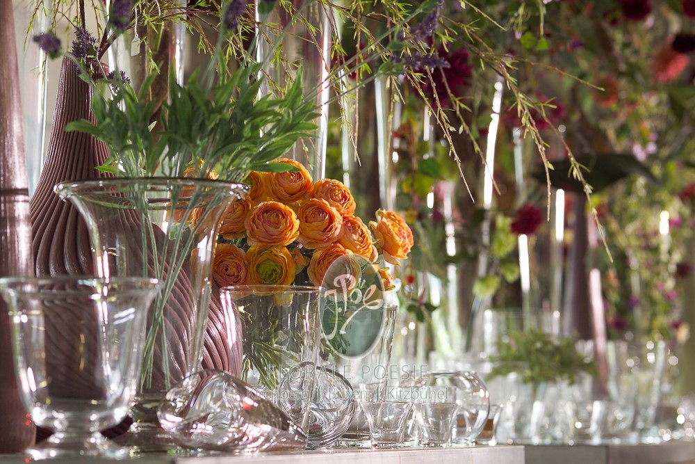 Ausstellungsraum des Blumenladens in Brixen im Thale